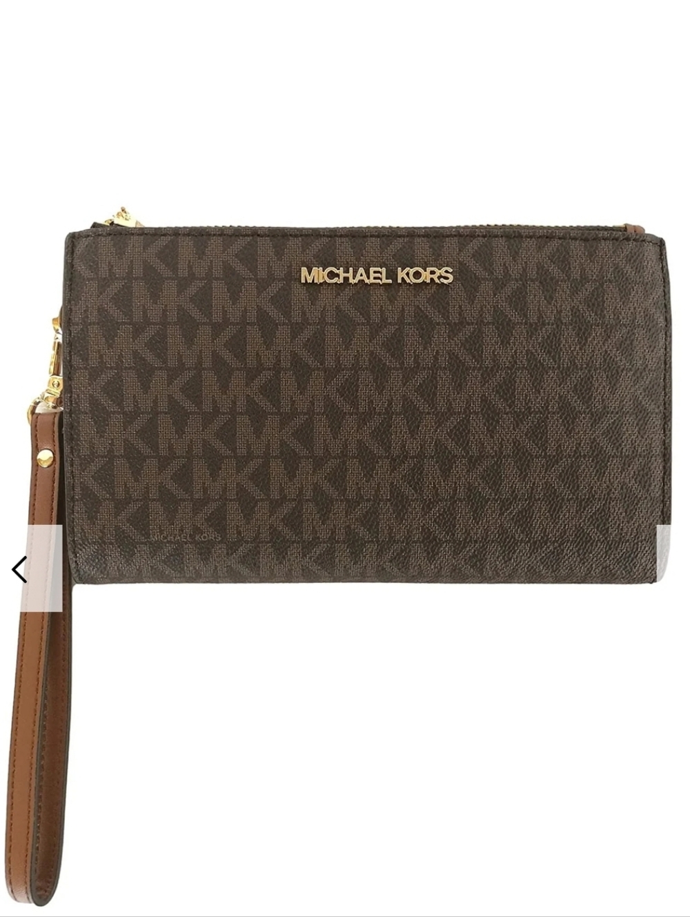 Michael Kors Jet Set Double Zip Wristlet Phone Wallet